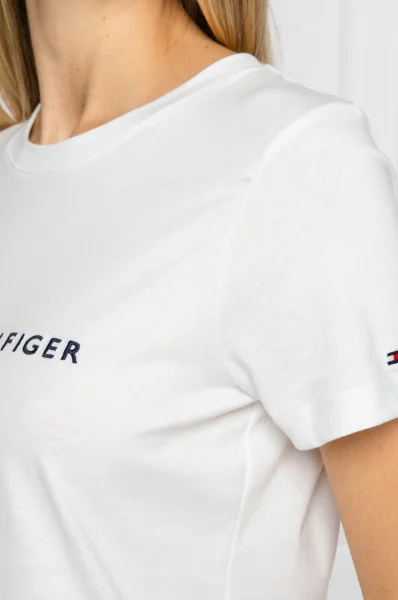 T-shirt | Regular Fit Tommy Hilfiger 	fehér	