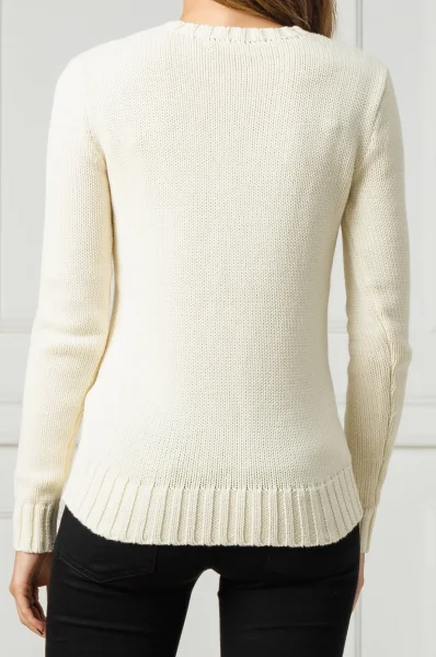 Kötött pulóver | Regular Fit POLO RALPH LAUREN 	fehér	