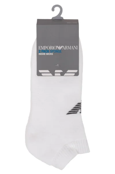 2 db-os zokni szett Emporio Armani 	fehér	