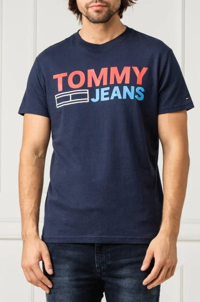 Póló TJM ESSENTIAL | Regular Fit Tommy Jeans 	sötét kék	