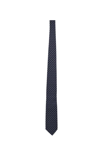 Selyem kravata BOSS BLACK 	sötét kék	