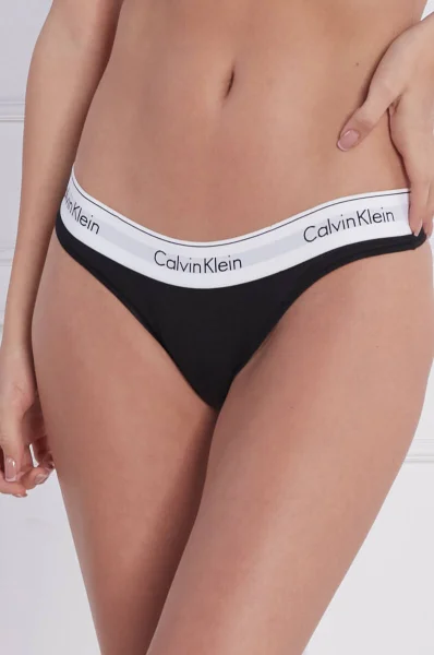 Tanga TANGA Calvin Klein Underwear 	fekete	