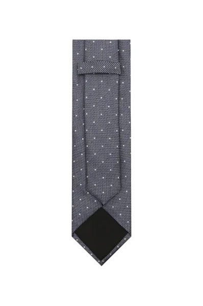 Selyem nyakkendő H-TIE 7,5 CM BOSS BLACK 	sötét kék	