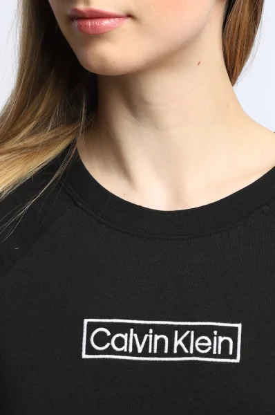Hálóing | Regular Fit Calvin Klein Underwear 	fekete	