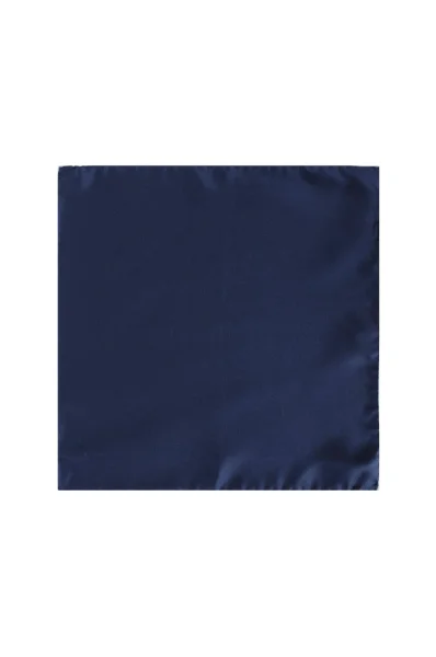 Vászon zsebkendő Jedwabna HUGO 	sötét kék	