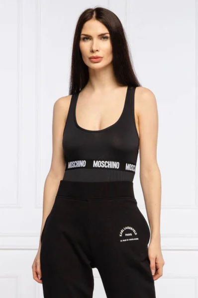 Body | Slim Fit Moschino Underwear 	fekete	