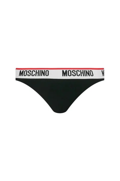 Tanga 2 darab Moschino Underwear 	fekete	