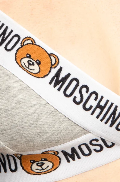 Melltartó Moschino Underwear 	hamuszürke	