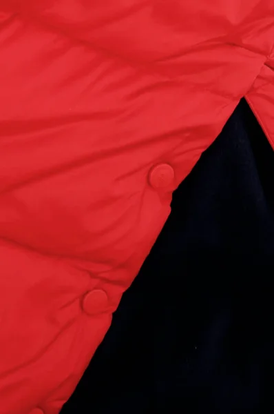 Steppelt párka | Oversize fit Tommy Hilfiger 	piros	