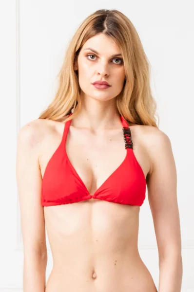 Bikini felső Moschino Swim 	piros	