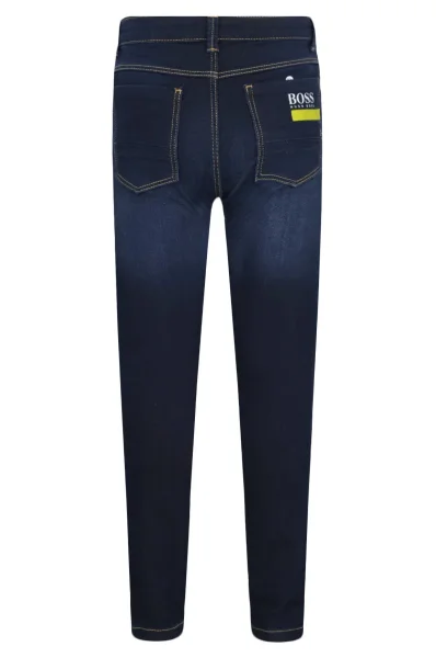 Farmer | Skinny fit BOSS Kidswear 	sötét kék	