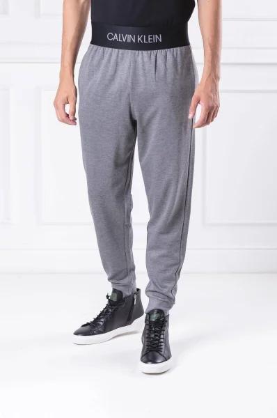 Jogger nadrág | Regular Fit Calvin Klein Performance 	szürke	