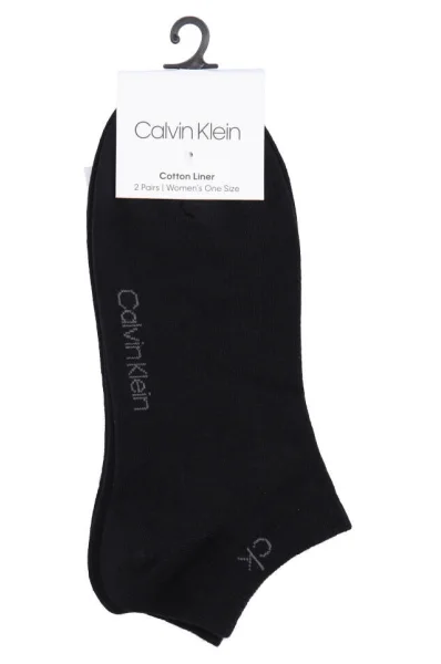2 db-os zokni szett Calvin Klein 	fekete	