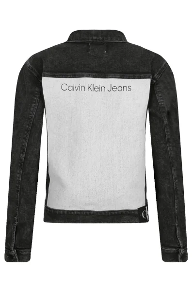 Farmer kabát | Regular Fit CALVIN KLEIN JEANS 	fekete	