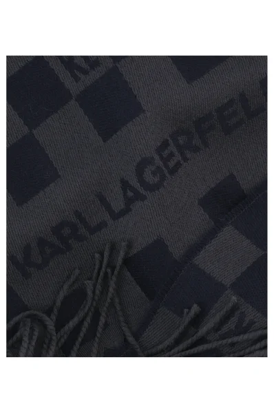 Gyapjú sál Karl Lagerfeld 	sötét kék	