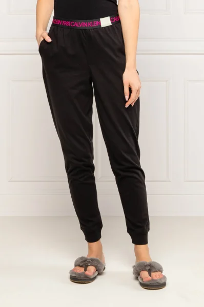 Pizsama | Relaxed fit Calvin Klein Underwear 	fekete	