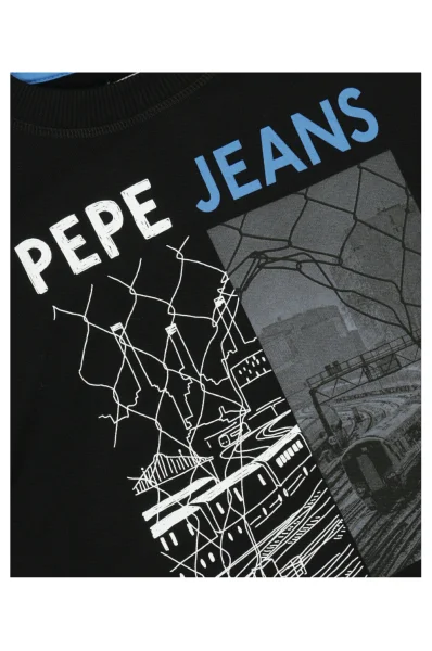 Pulóver JONAS | Regular Fit Pepe Jeans London 	fekete	
