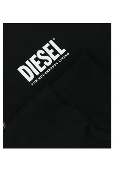 Pulóver | Regular Fit Diesel 	fekete	