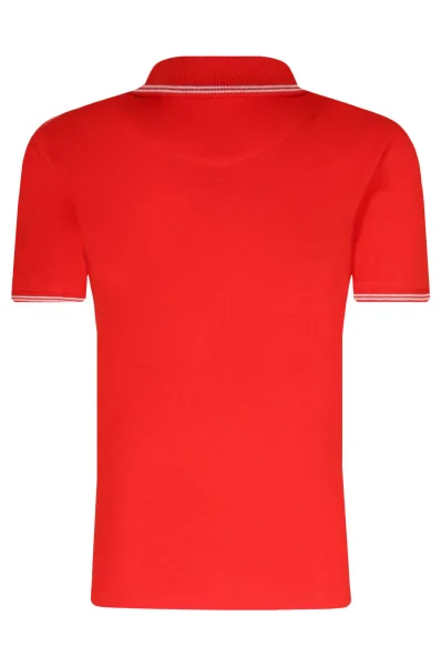 Tenisz póló | Regular Fit | pique BOSS Kidswear 	piros	