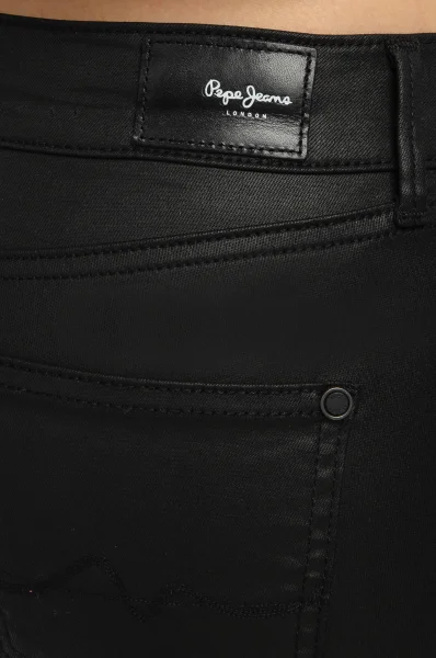 Nadrág PIXIE | Skinny fit | mid waist Pepe Jeans London 	fekete	