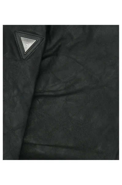 Kabát | Regular Fit Guess 	fekete	