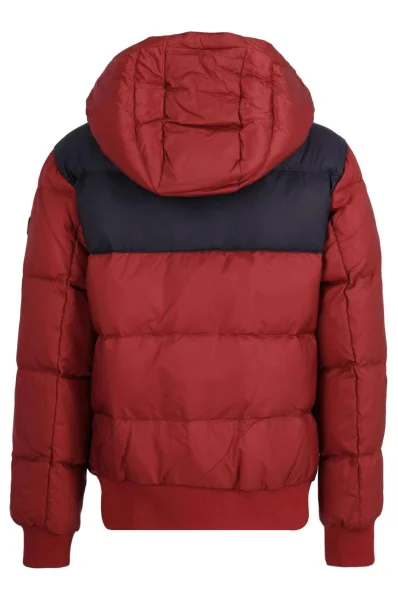 Steppelt kabát | Regular Fit Emporio Armani 	bordó	