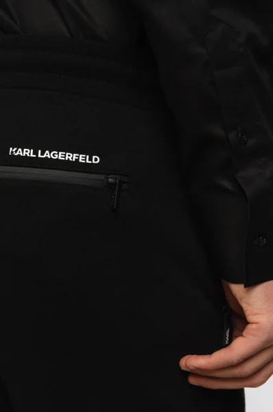Jogger nadrág | Regular Fit Karl Lagerfeld 	fekete	