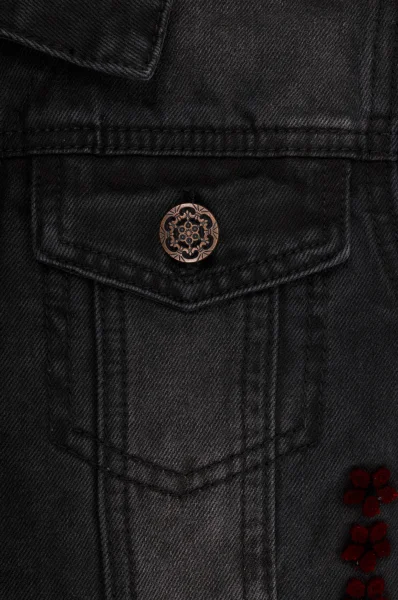 Kurtka jeansowa Garbrielle Desigual 	fekete	