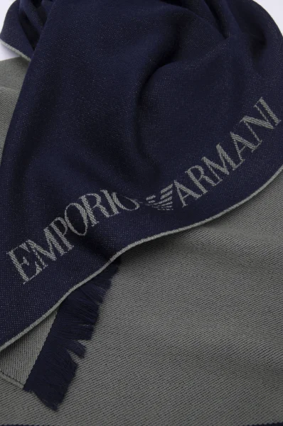 gyapjú sál Emporio Armani 	sötét kék	