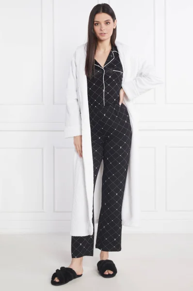 Pizsama | Regular Fit DKNY SLEEPWEAR 	fekete	
