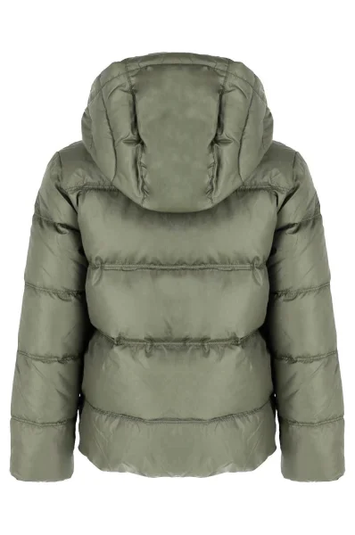 Steppelt kabát ESSENTIALS | Regular Fit Tommy Hilfiger 	zöld	