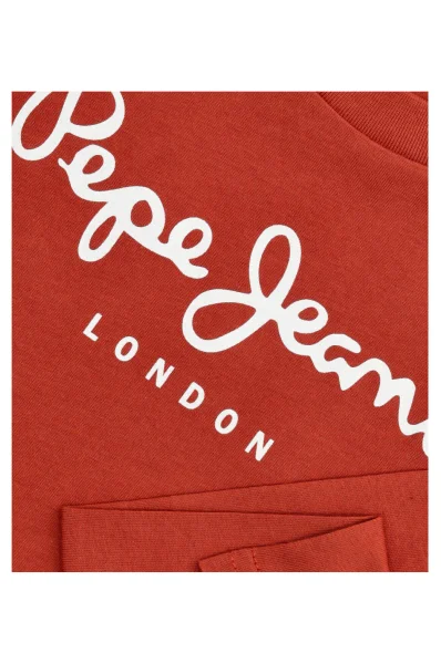Pulóver NEW HERMAN JR | Regular Fit Pepe Jeans London 	narancs	