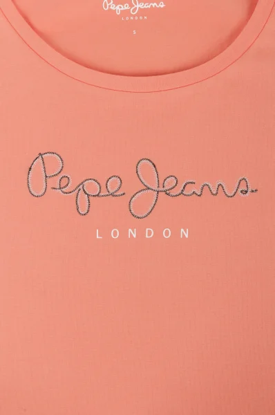 Póló Verna | Regular Fit Pepe Jeans London 	narancs	