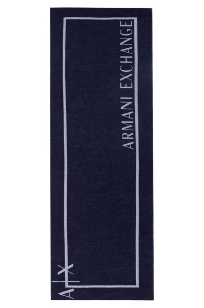 gyapjú sál Armani Exchange 	sötét kék	