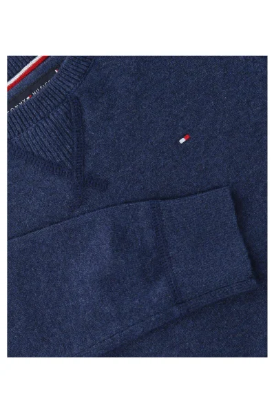 Kötött pulóver ESSENTIAL | Regular Fit kasmír hozzáadásával Tommy Hilfiger 	sötét kék	