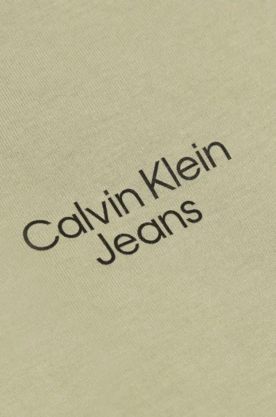 Póló | Regular Fit CALVIN KLEIN JEANS 	khaki	