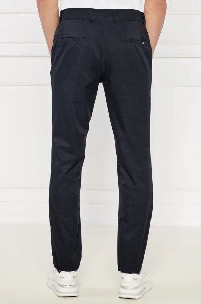 Chino nadrág P-Genius | Custom slim fit BOSS BLACK 	sötét kék	