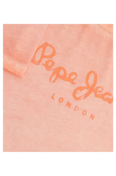 Póló Fonso | Regular Fit Pepe Jeans London 	narancs	