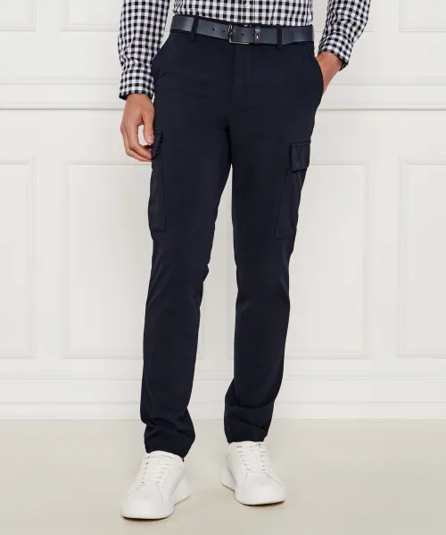 Nadrág P-Kaiton1-Cargo BOSS BLACK | 	sötét kék Slim Fit 50546916