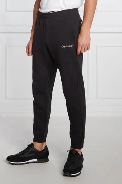 Jogger nadrág | Regular Fit Calvin Klein Performance 	fekete	