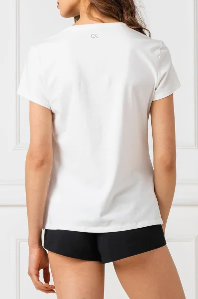 Póló | Regular Fit Calvin Klein Performance 	fehér	