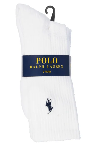 3 db-os zokni szett POLO RALPH LAUREN 	fehér	