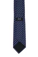 Selyem kravata BOSS BLACK 	sötét kék	