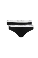 2-PACK thongs Calvin Klein Underwear 	fekete	