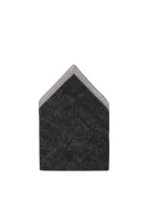 Woolen pocket square BOSS BLACK 	grafit	