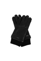 HH 129 gloves HUGO 	fekete	