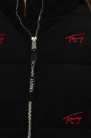 Kabát | Regular Fit Tommy Jeans 	fekete	