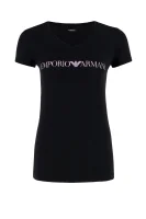 T-shirt | Regular fit | Stretch Emporio Armani 	fekete	