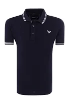 Tenisz póló | Regular Fit Emporio Armani 	sötét kék	
