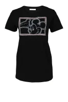 T-shirt | Loose fit Iceberg 	fekete	